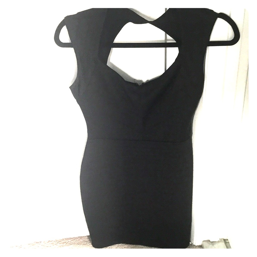 EUC Black bodycon dress